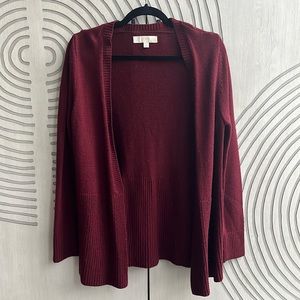 Loft Ribbed Cardigan